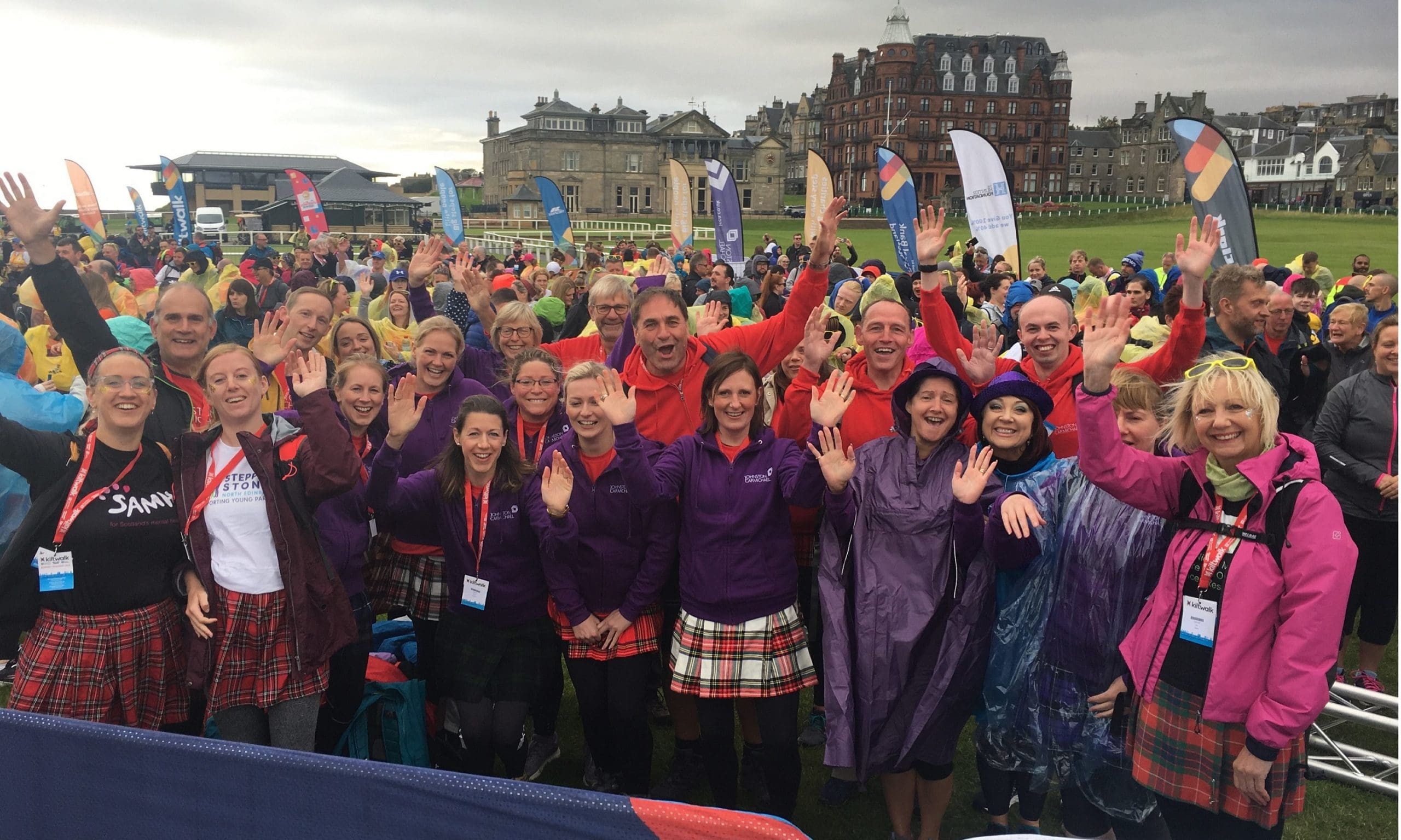 Johnston Carmichael raises over £6,600 for charities across Scotland