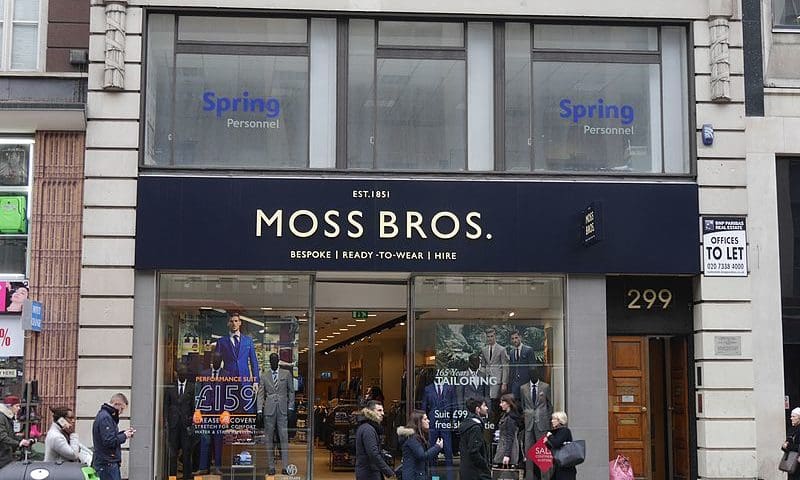 Moss Bros drafts in KPMG as advisers, reports claim