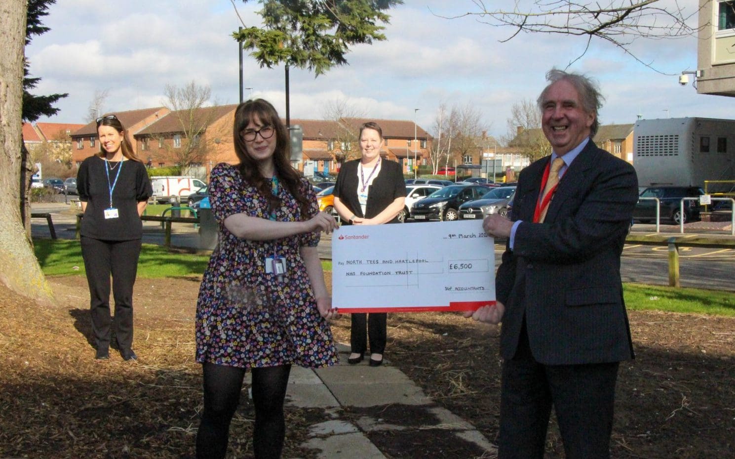 SGP Accountants Limited donates £6,500 to the NHS