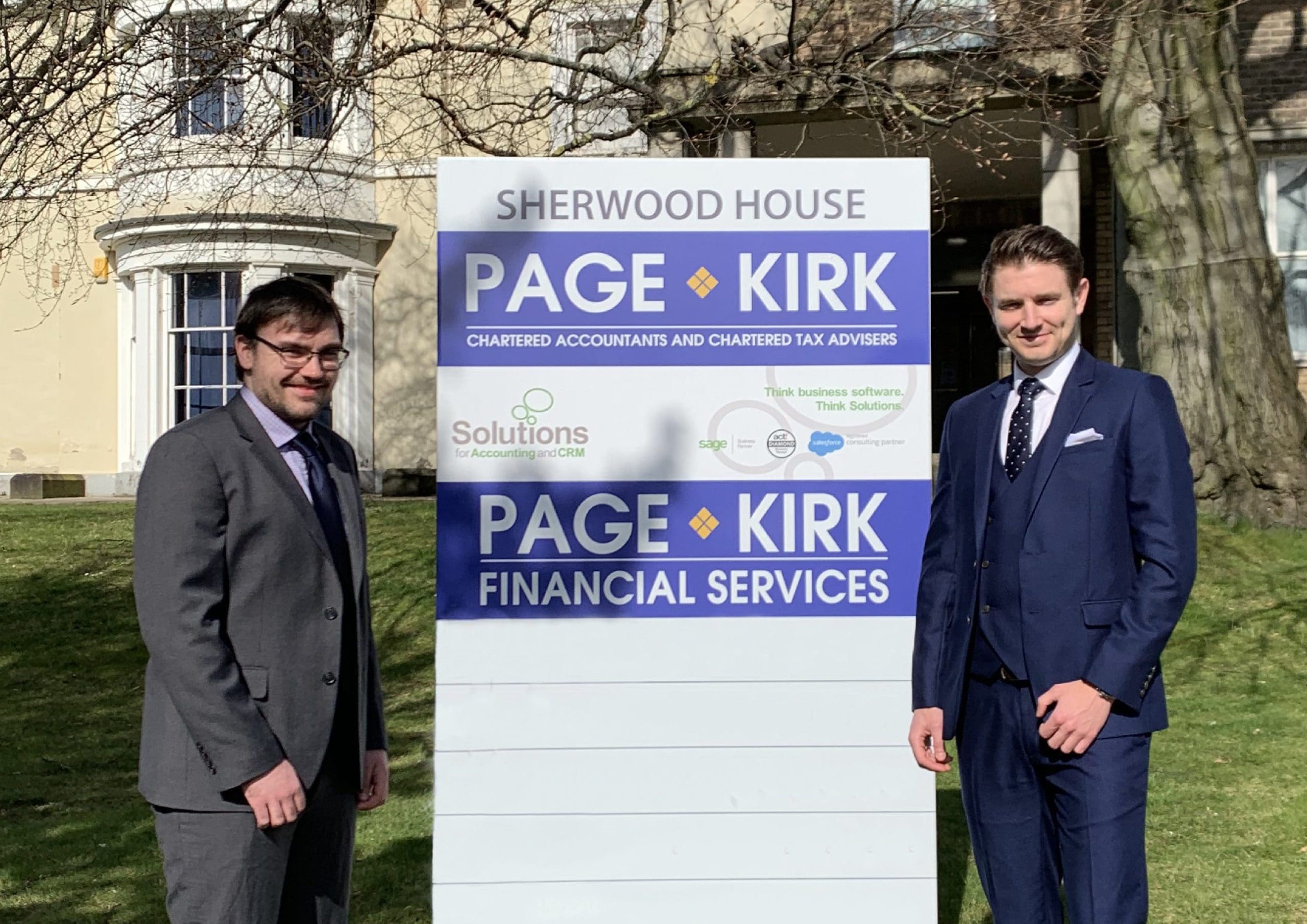 Page Kirk announces double partner promotion