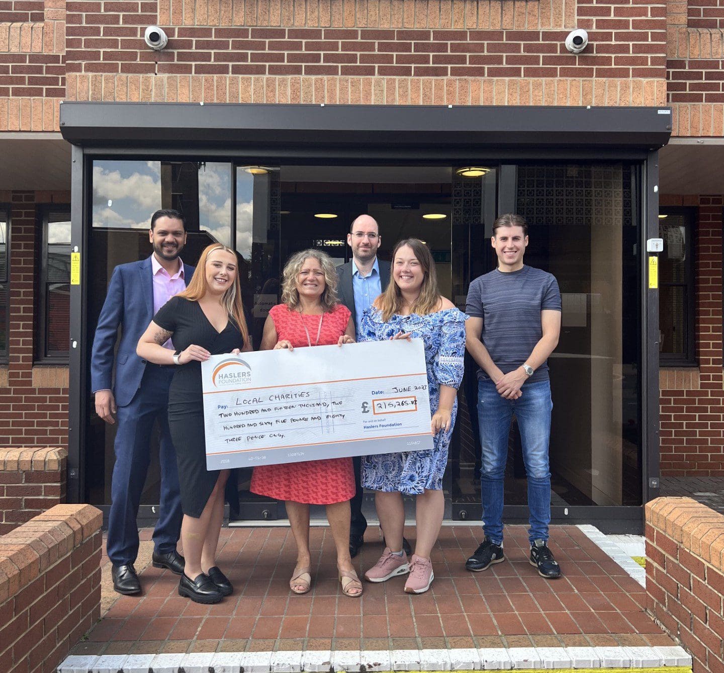 Haslers Accountants celebrates 15-year anniversary of its charity