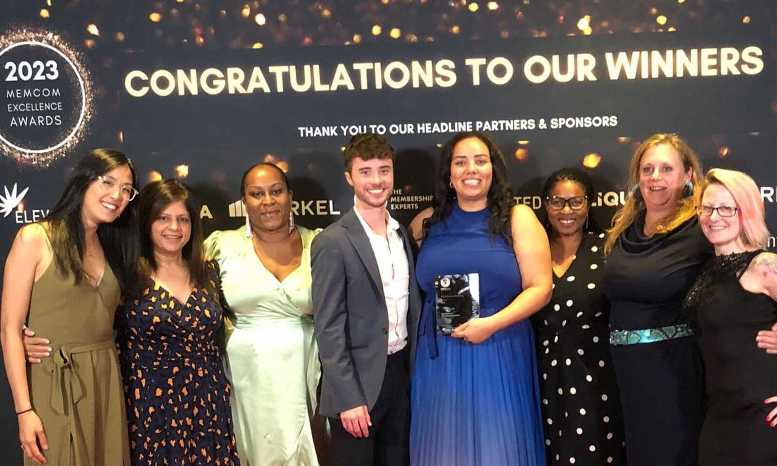 AAT receives award at MemCom Membership Excellence 2023