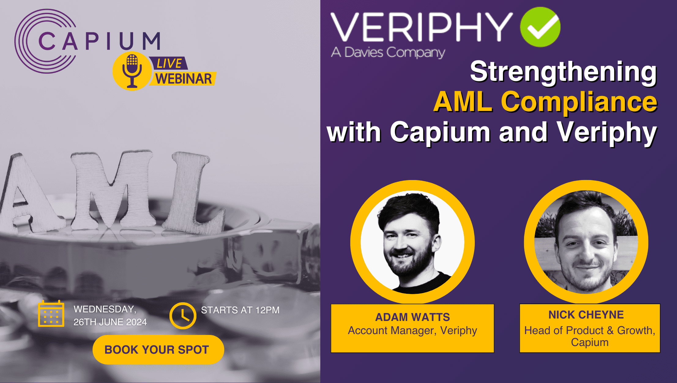 Strengthening AML Compliance with Capium and Veriphy
