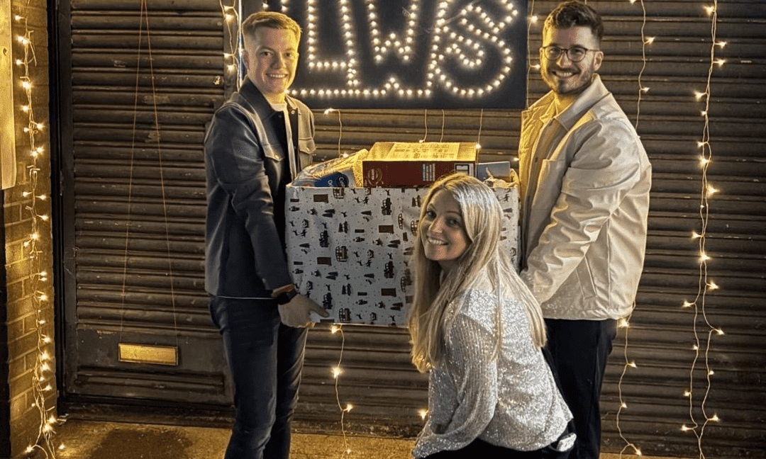 HB&O donates reverse advent calendar to LWS Night Shelter
