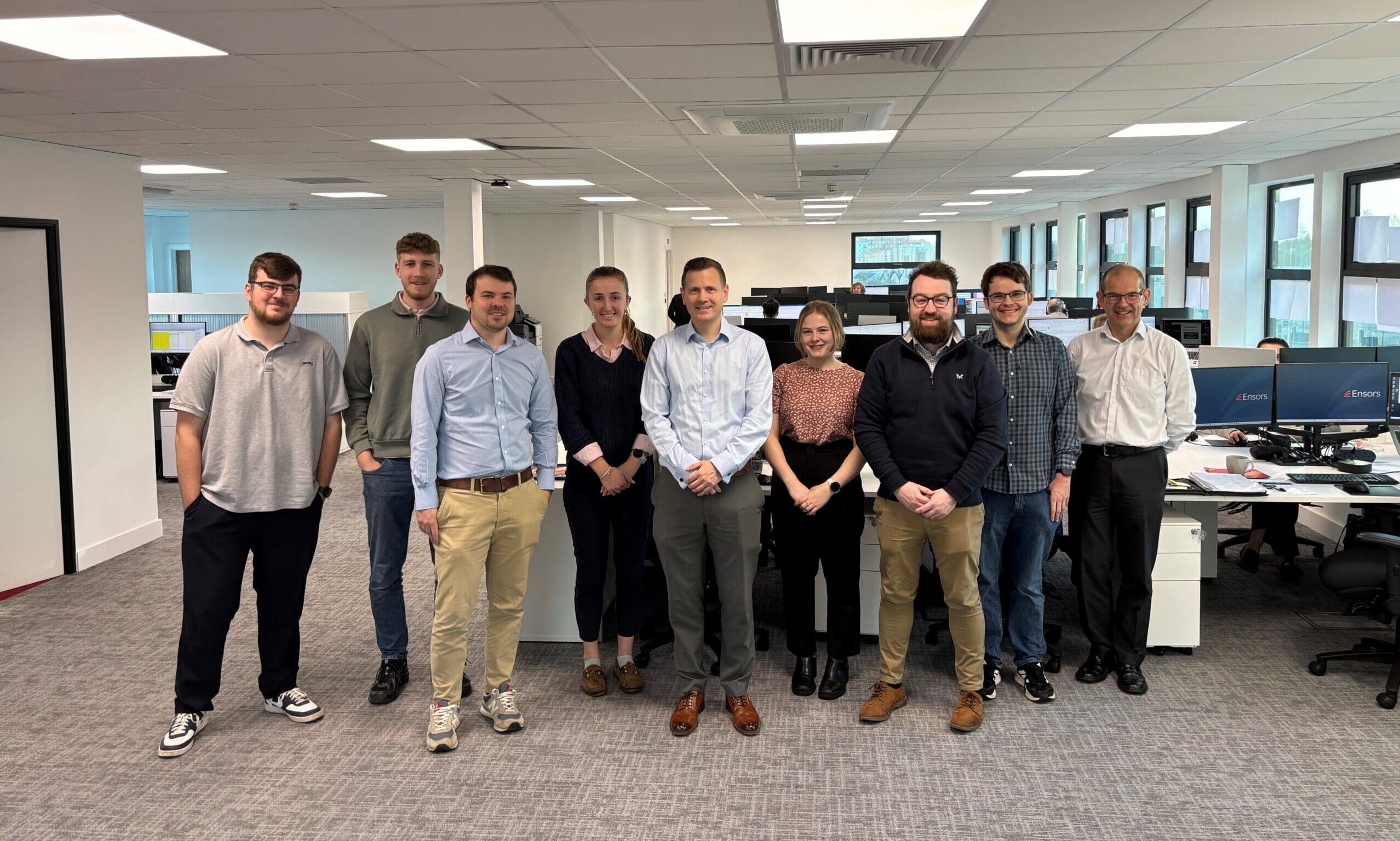 Ensors expands Ipswich office following staff growth